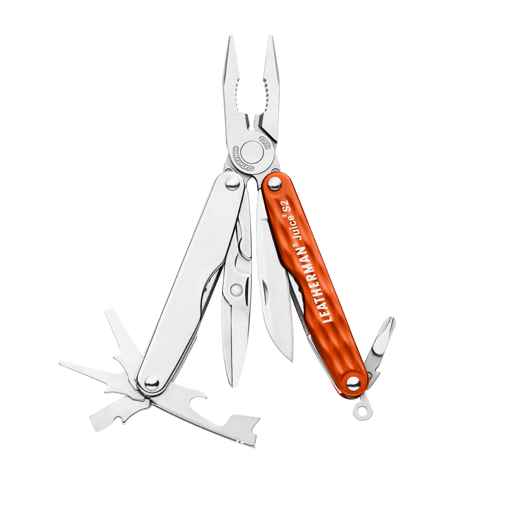 Мультитул LEATHERMAN Juice S2 - CINNABAR ORANGE фото 1