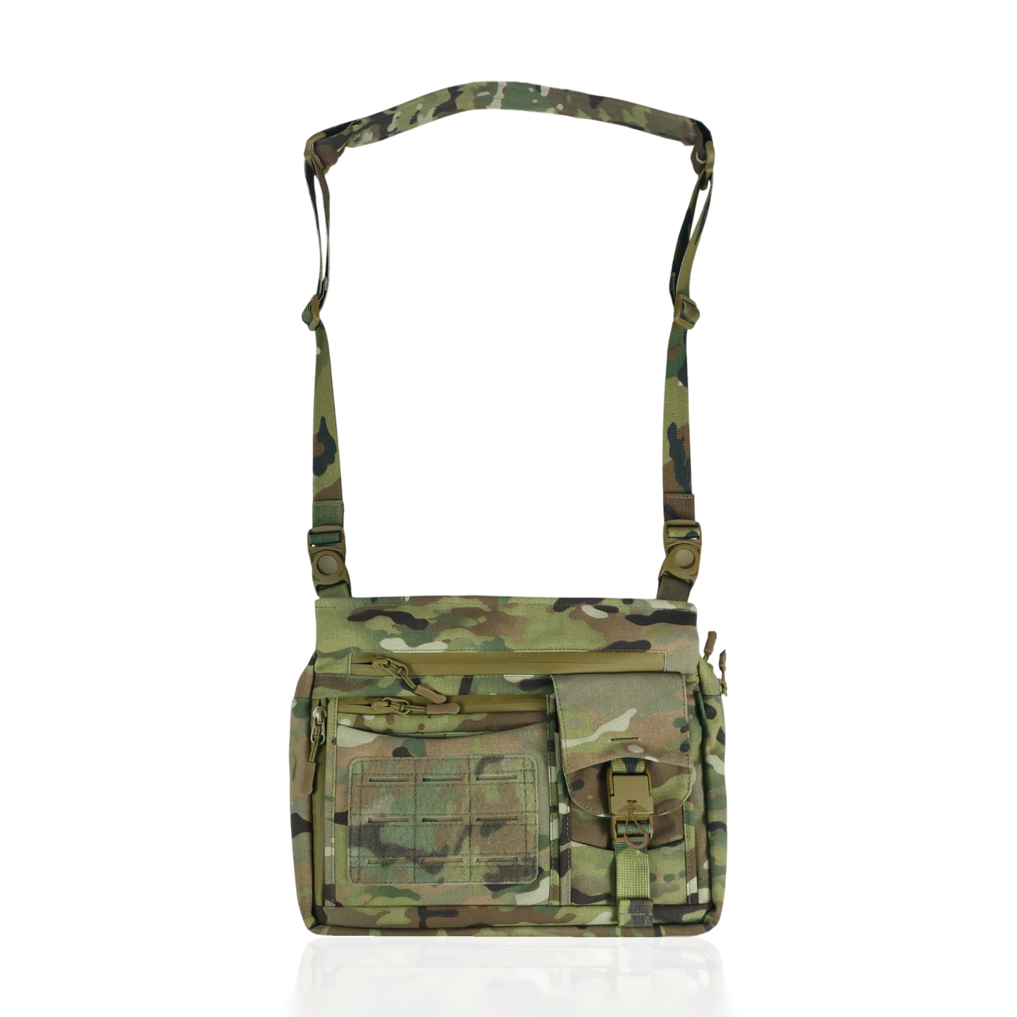 Смарт-сумка через плече Kiborg Tactic city Assistant bag Kiborg Cordura Multicam XL фото 1