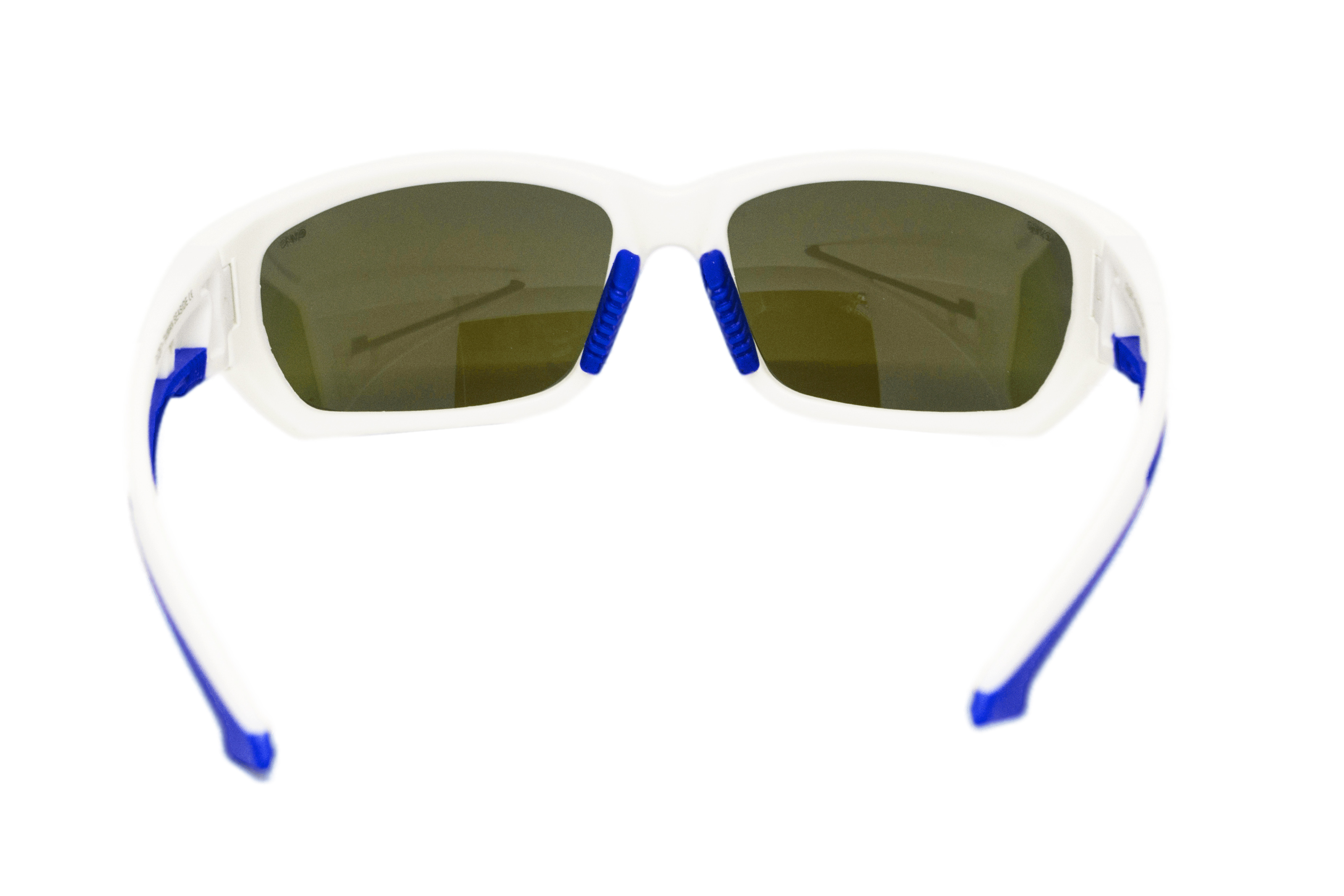 Защитные очки с поляризацией BluWater Seaside White Polarized (G-Tech™ blue), синие зеркальные фото 4
