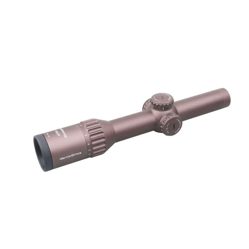 Оптичний приціл Vector Optics S6 1-6X24 (30 мм) Illum. SFP FDE фото 2