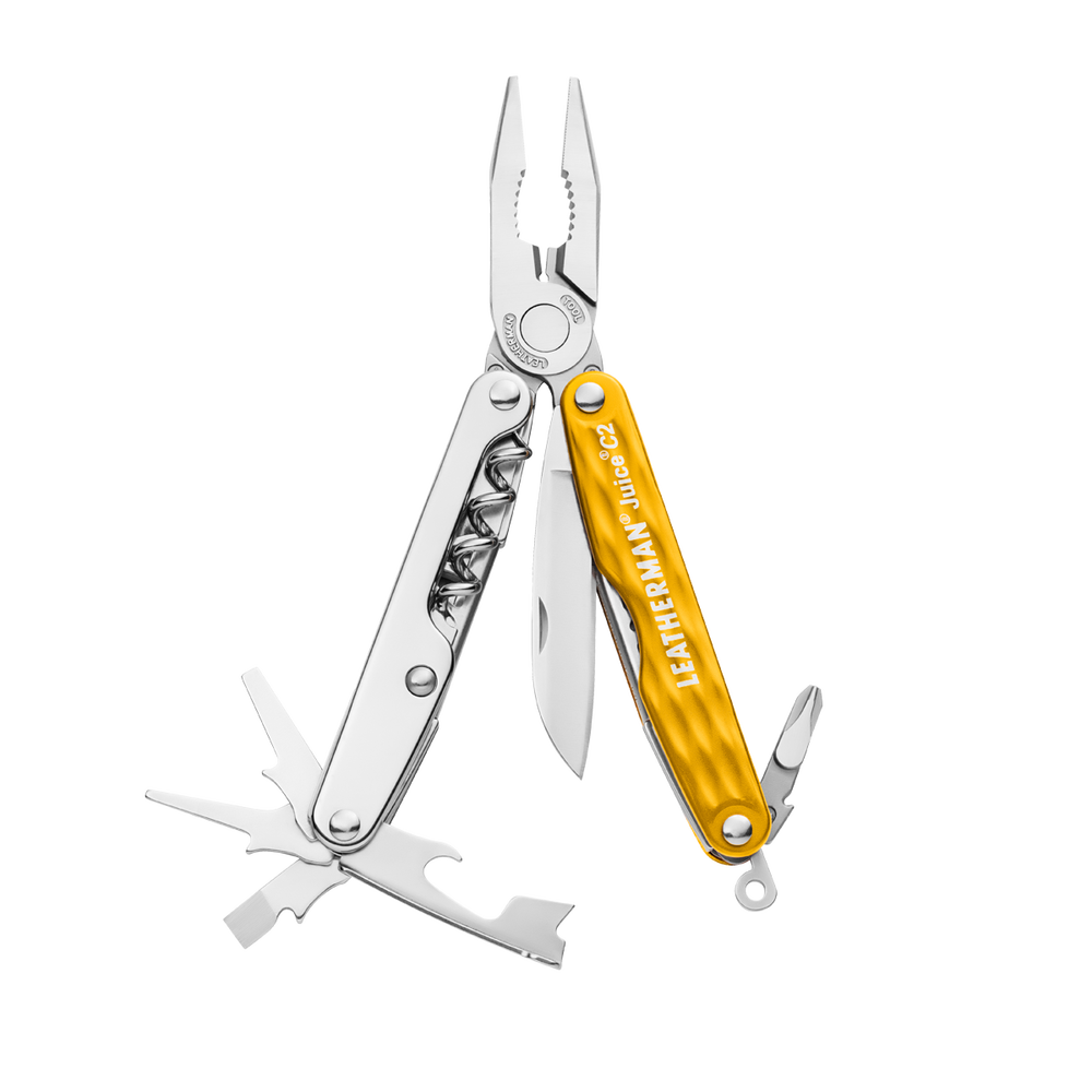 Мультитул LEATHERMAN Juice C2 - SUNRISE YELLOW + подарочная коробка фото 1