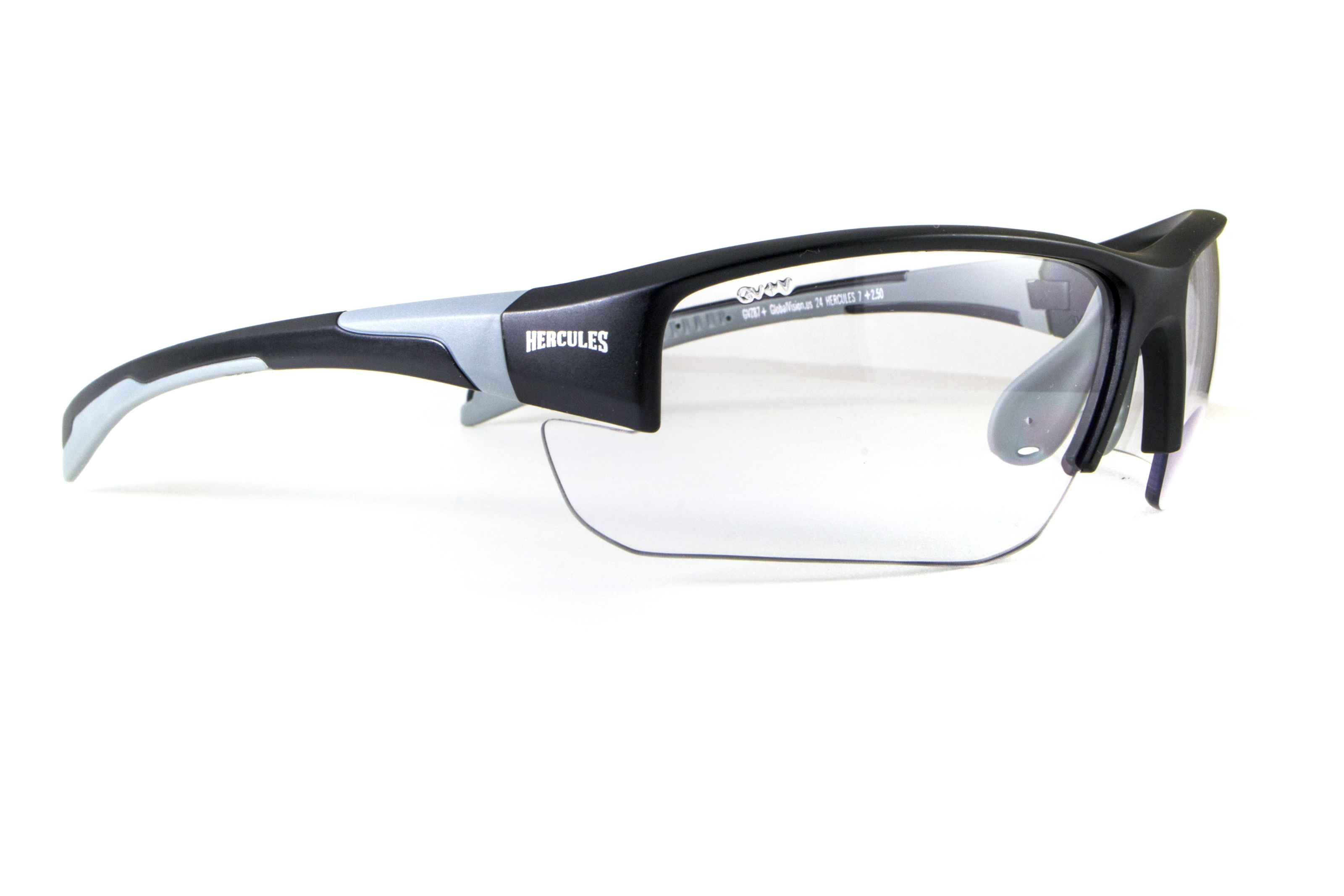 Бифокальные фотохромные защитные очки Global Vision Hercules-7 Photo. Bif. (+2.5) (clear) прозрачные фотохромные фото 4