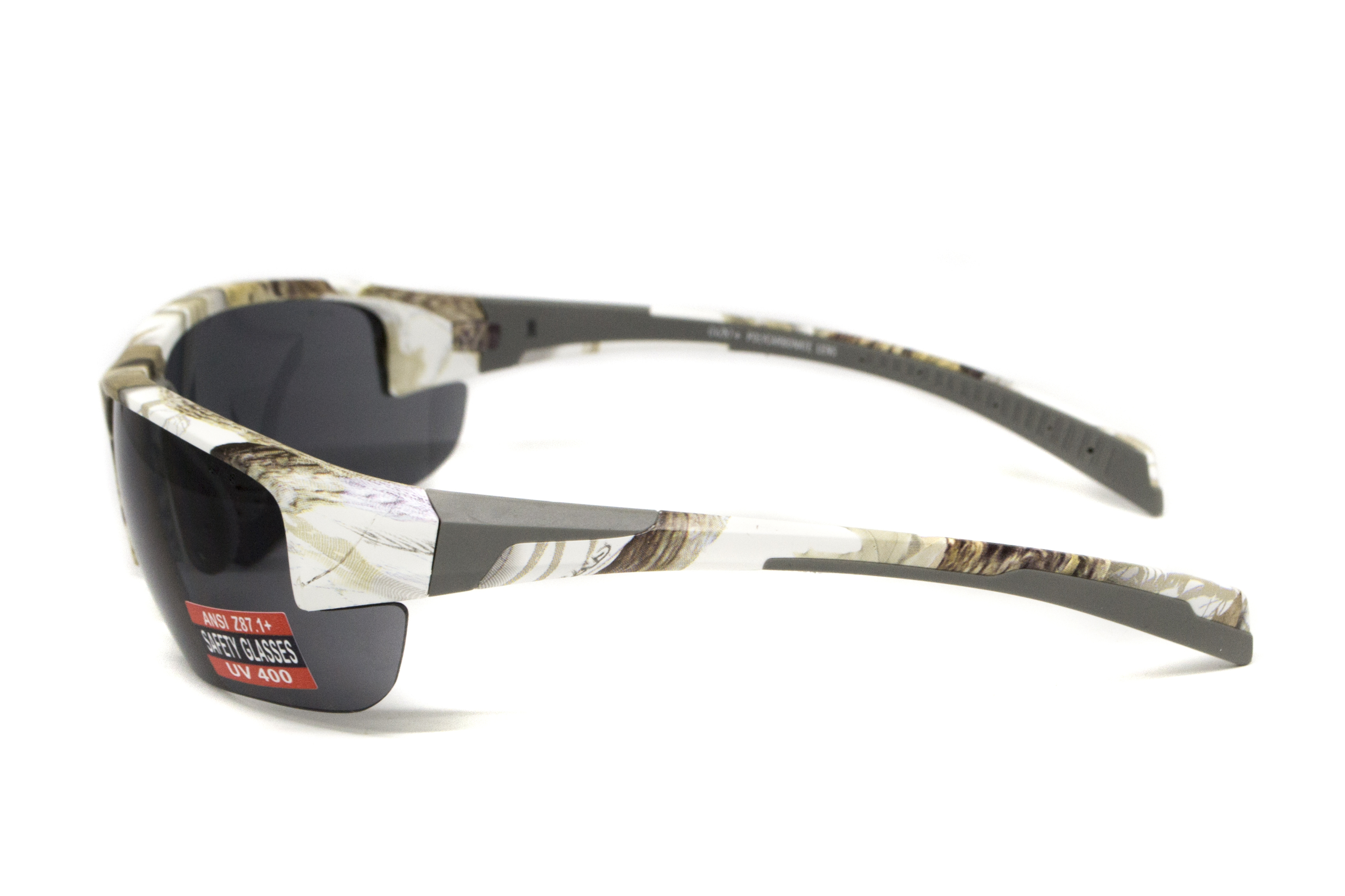 Очки защитные Global Vision Hercules-7 White Camo (gray), серые в камуфлированной оправе фото 5