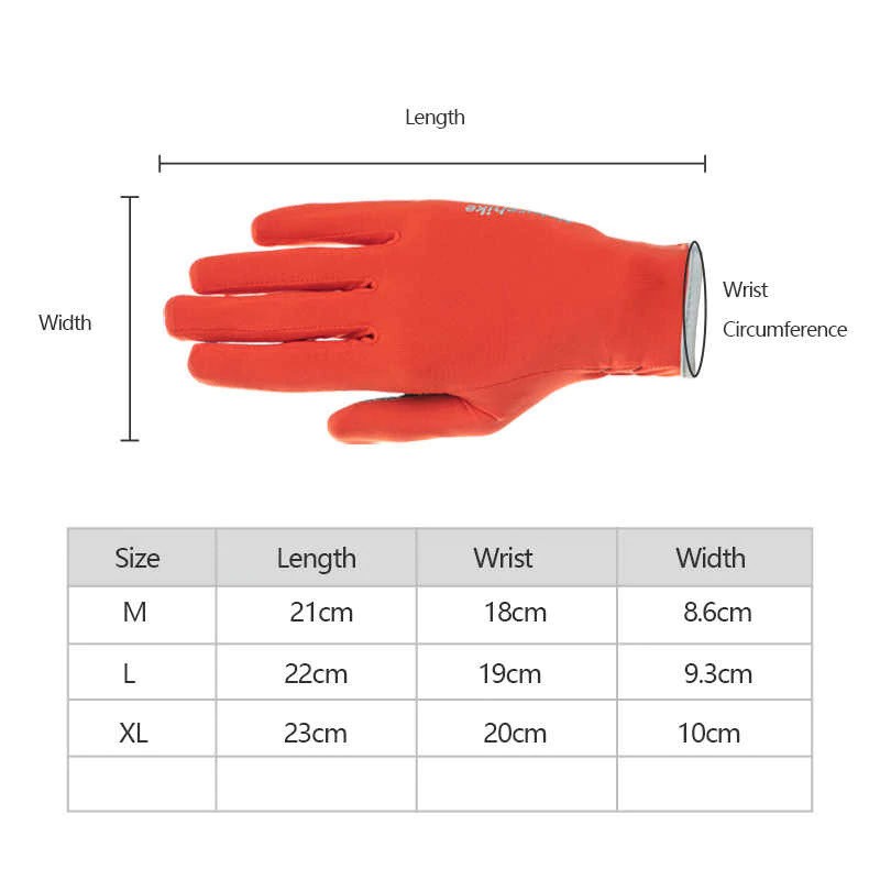 Рукавички спортивні Thin gloves NH21FS035 GL09-T XL navy blue фото 11