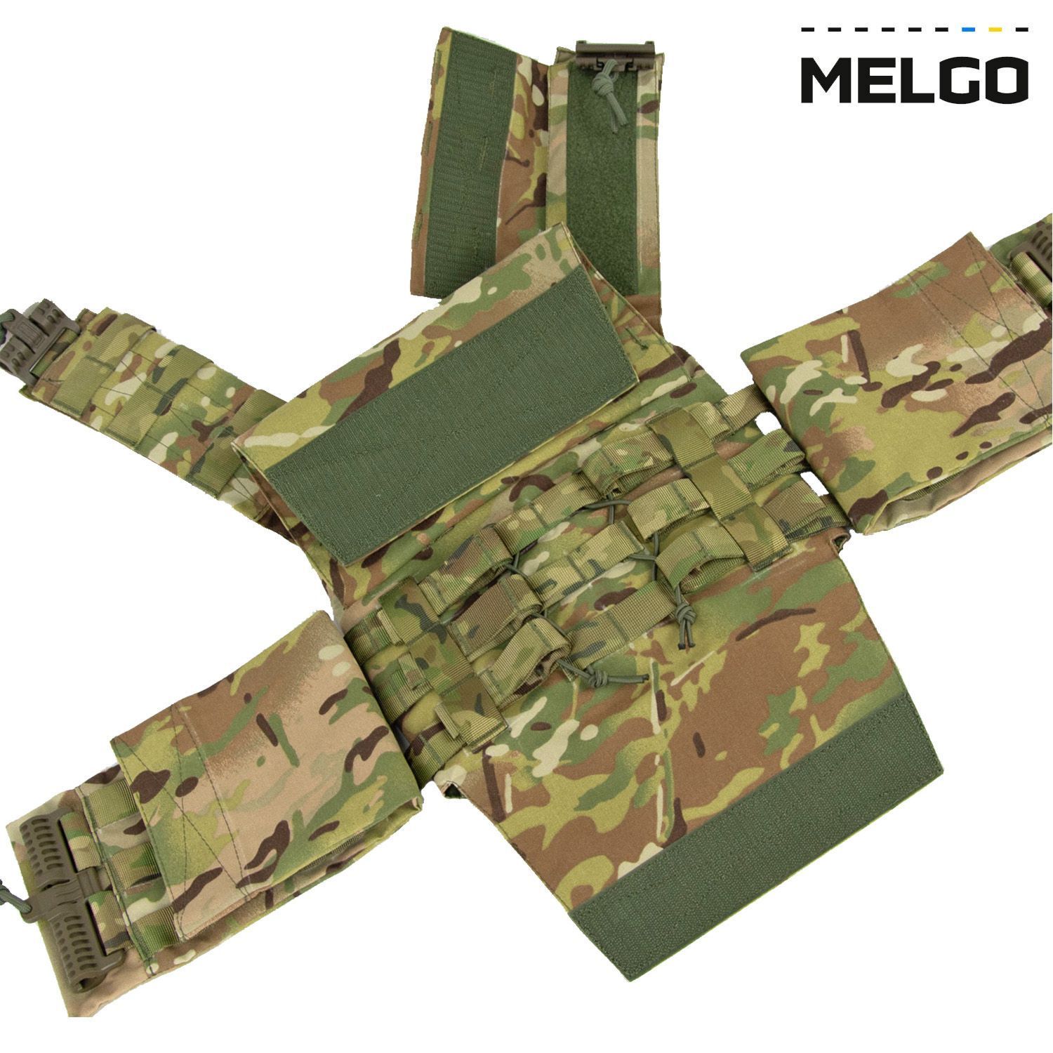 Плитоноска зі швидким скиданням Мультикам Cordura MELGO фото 3