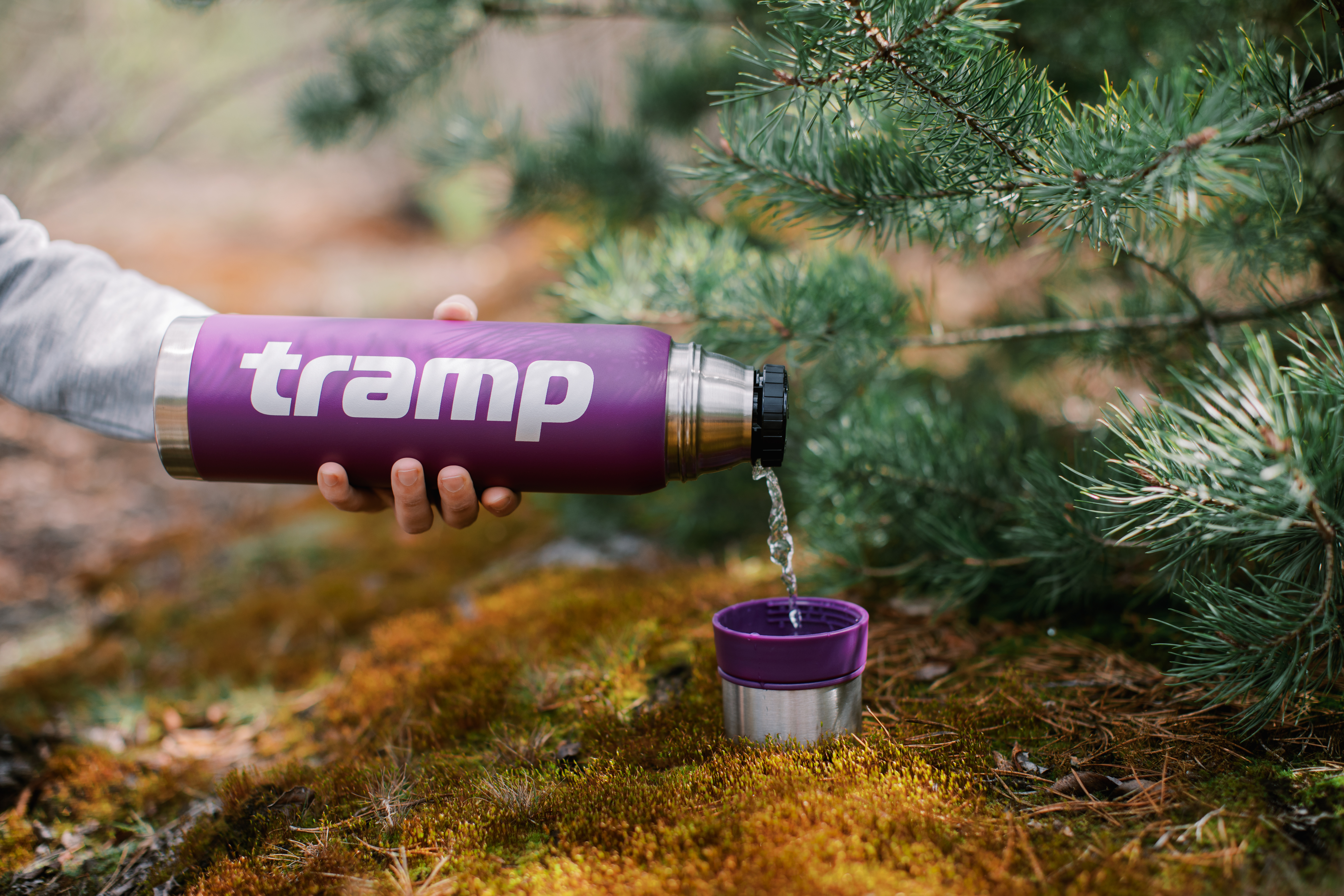 Термос TRAMP Expedition Line 0,9 л UTRC-027 purple фото 7