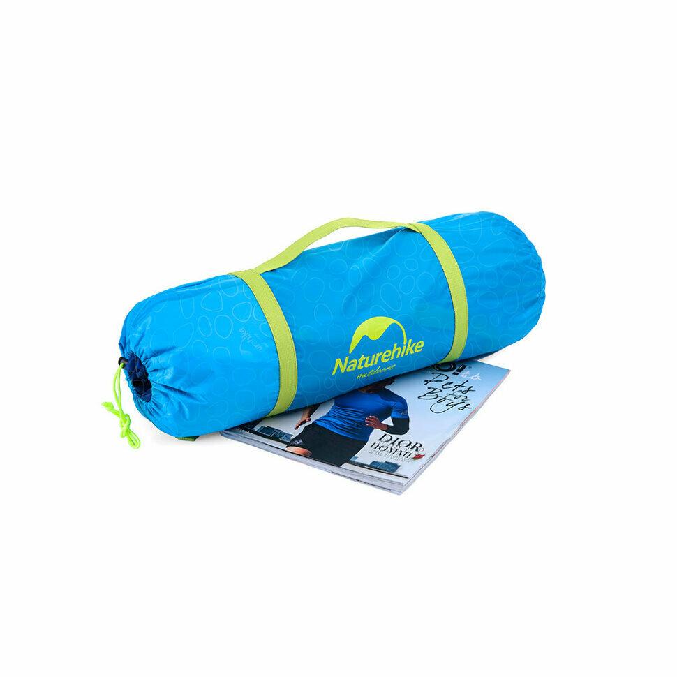 Намет чотиримісний Naturehike P-Series NH18Z044-P, 210T/65D, зелений фото 4