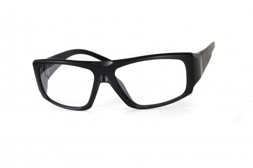 Спортивная оправа под диоптрии Global Vision RX-iRop-11 Black (clear) RX-able, прозрачные в чёрной оправе фото 4