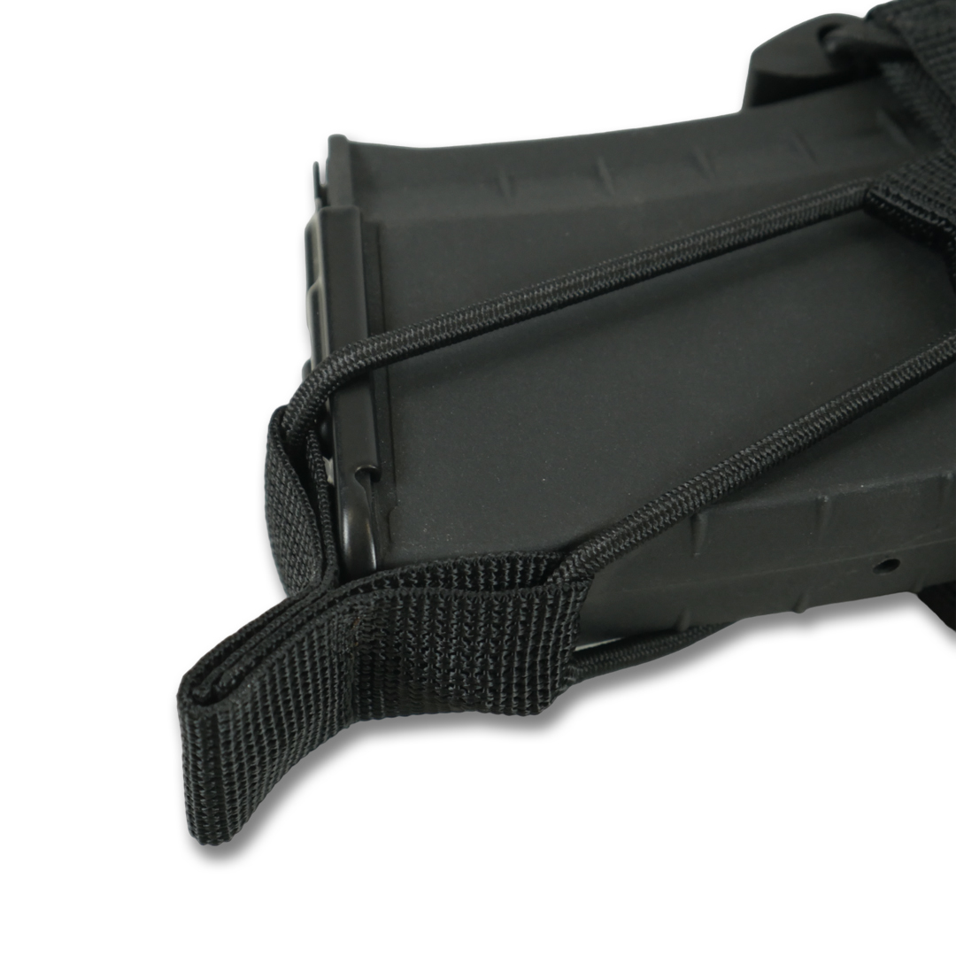Усиленный подсумок Kiborg GU Single Mag Pouch Черный мультикам фото 6