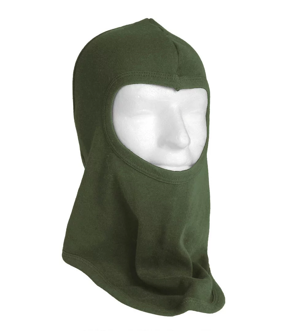 Балаклава однодырочная хлопковая Olive фото 3