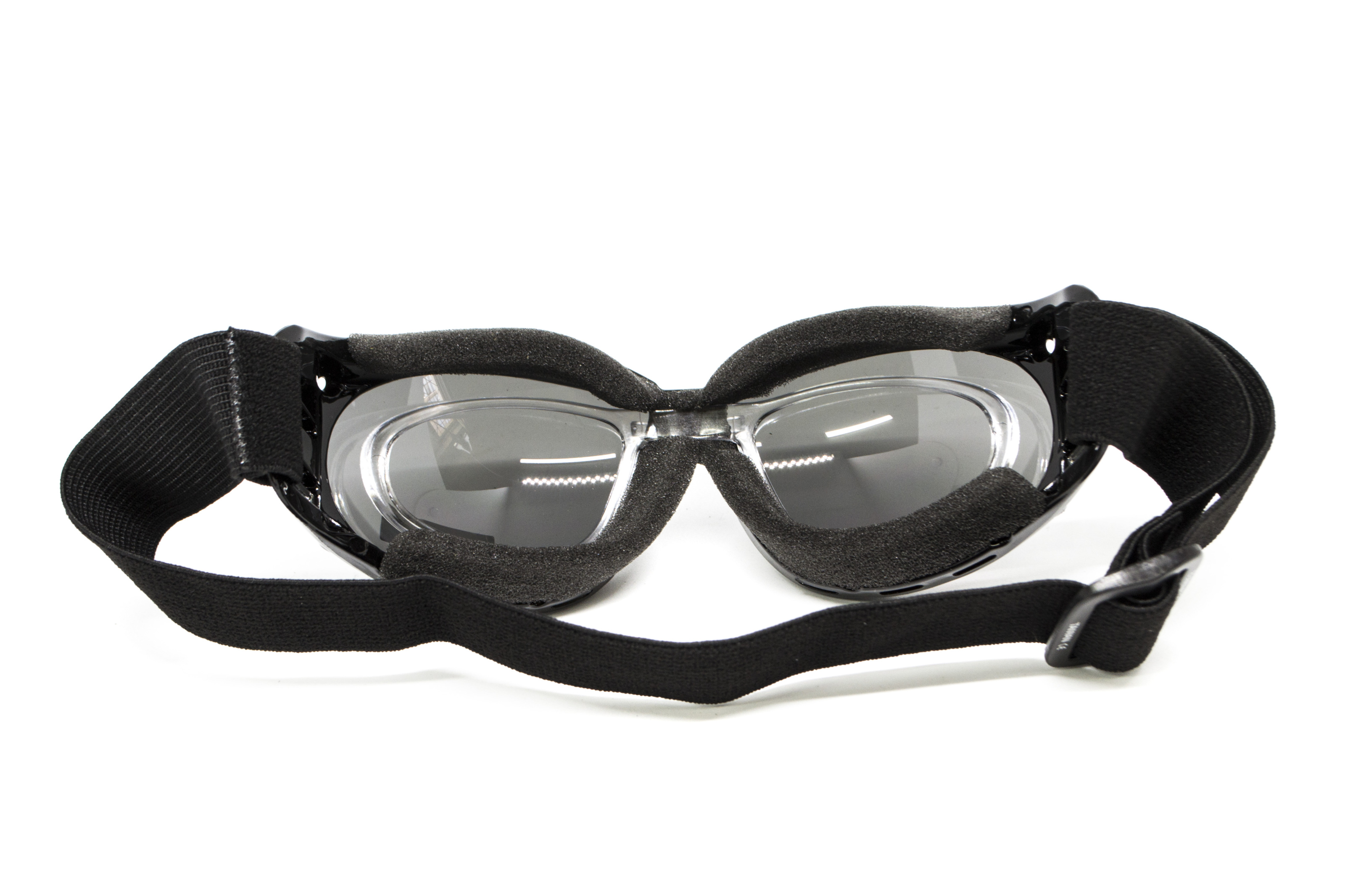 Очки защитные с уплотнителем Global Vision Eliminator RX (gray) Anti-Fog, серые с диоптрической вставкой фото 4
