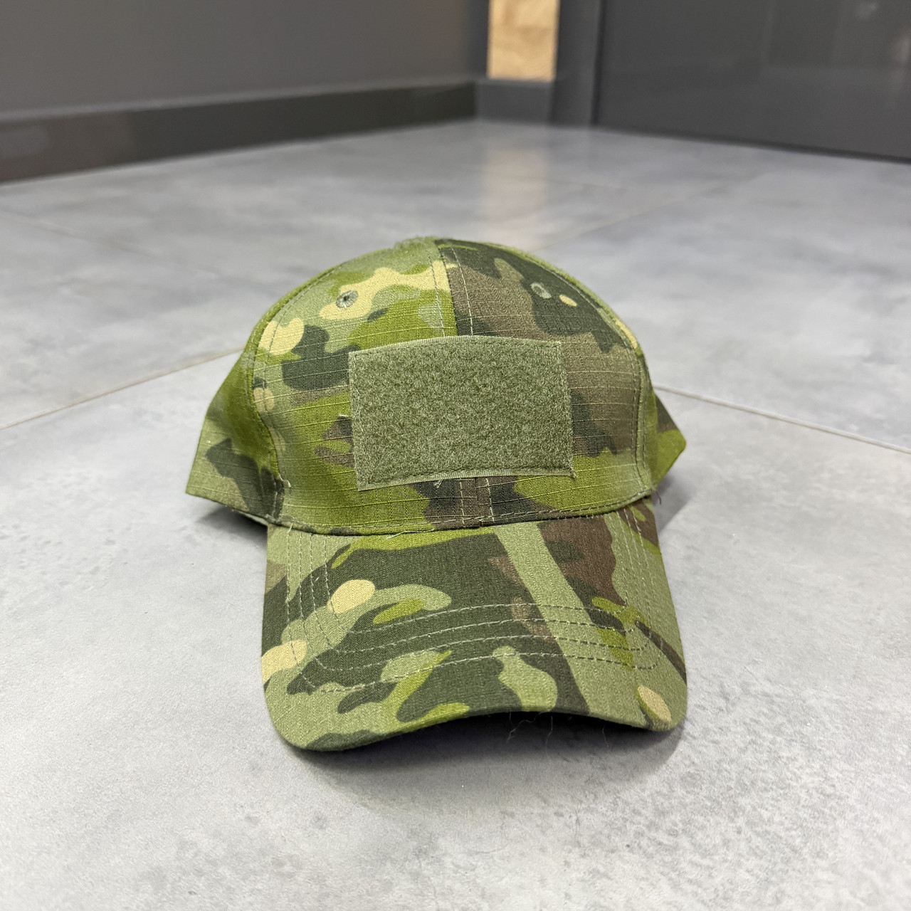 Блайзер мультикам зеленый с шевроном, универсальный размер, регулируемый, прочная ткань фото 2