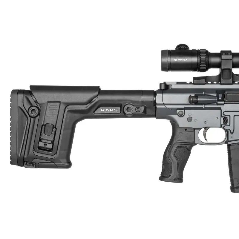 GRADUS Руків'я пістолетне FAB для M16\M4\AR15, обгумована, чорне фото 3