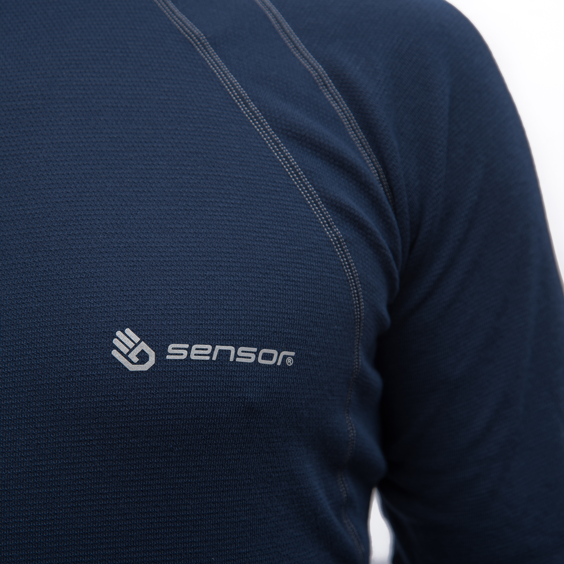 Термофутболка чоловіча Sensor Double Face LS deep blue 23200059, SM11DF-deepblue-S фото 6