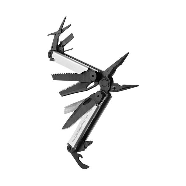 Мультитул LEATHERMAN WAVE PLUS BLACK&SILVER, синтетичний чохол фото 2