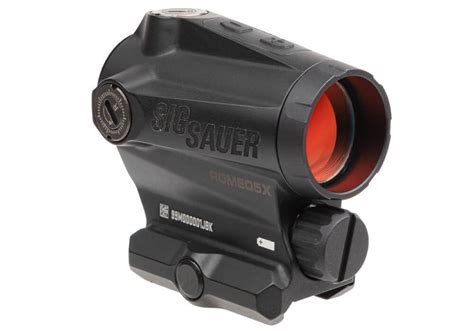 Коллиматорный прицел SIG Optics ROMEO5 GEN II COMPACT, 1X20MM, 2 MOA, M1913 I-BEAM, BLACK фото 7