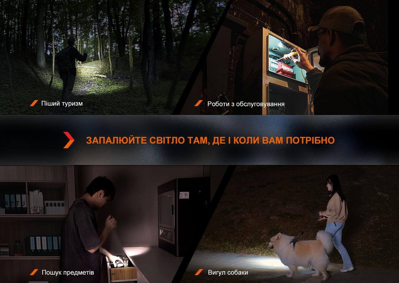 Ліхтар ручний Fenix LD12R фото 9
