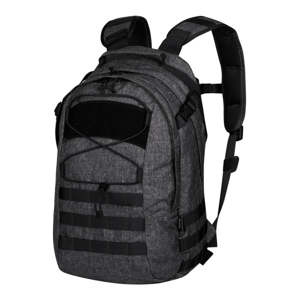 Рюкзак EDC 21л Helikon-Tex Backpack - Nylon Polyester Blend - Melange Black-Grey фото 1