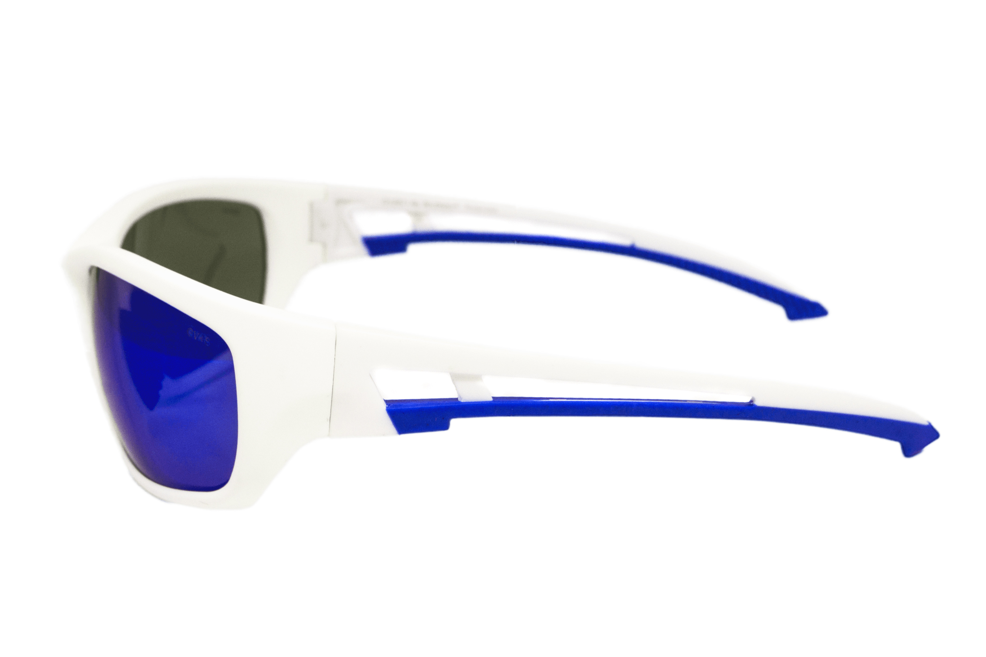 Защитные очки с поляризацией BluWater Seaside White Polarized (G-Tech™ blue), синие зеркальные фото 3