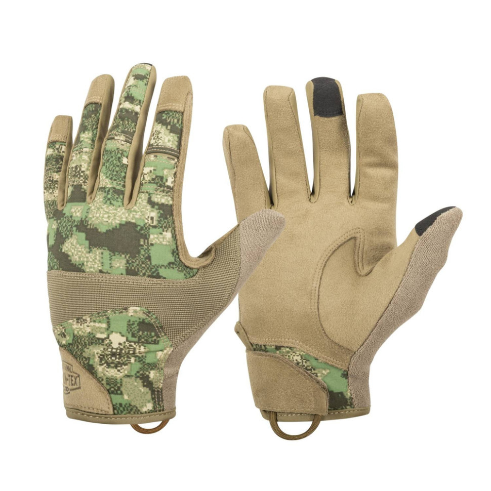 Перчатки тактические Helikon-Tex Range Tactical Gloves - PenCott WildWood/Coyote A, размер S фото 1