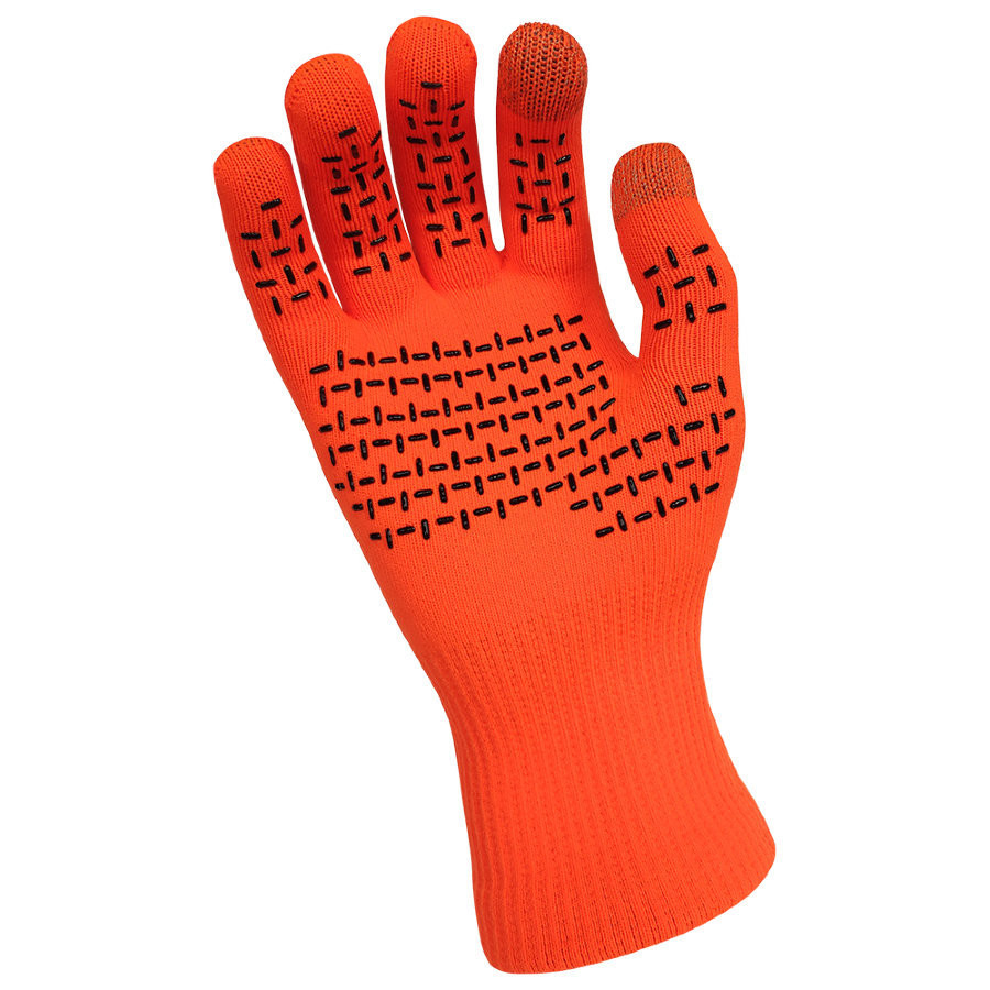 Рукавички водонепроникні Dexshell ThermFit Gloves, p-p XL, помаранчеві фото 1