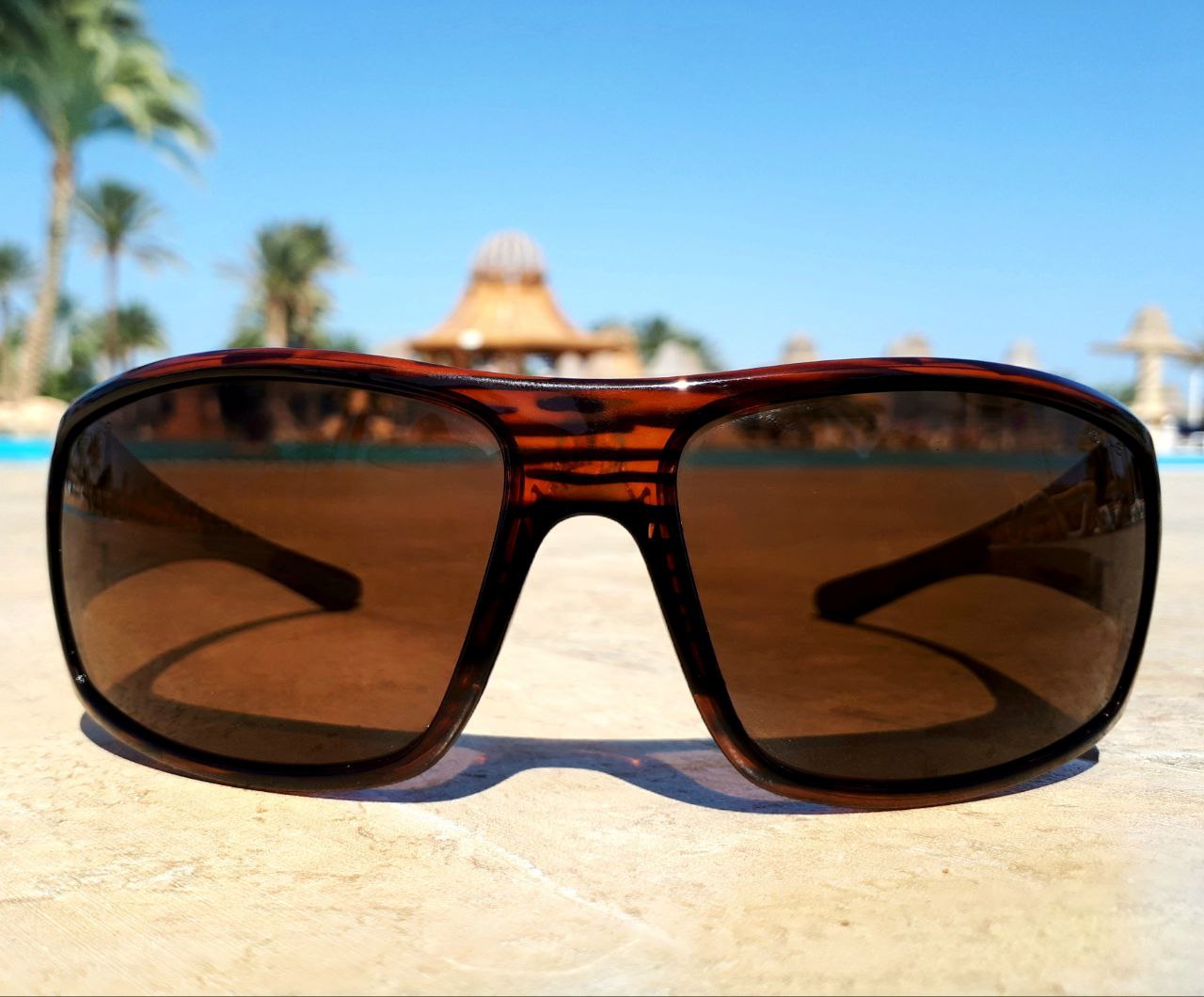 Очки поляризационные защитные 2в1 BluWater Babe Winkelman  Polarized (brown) коричневые фото 6
