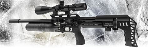 Пневматична редукторна гвинтівка FX Airgun M4 Sniper Black .177 кал фото 3