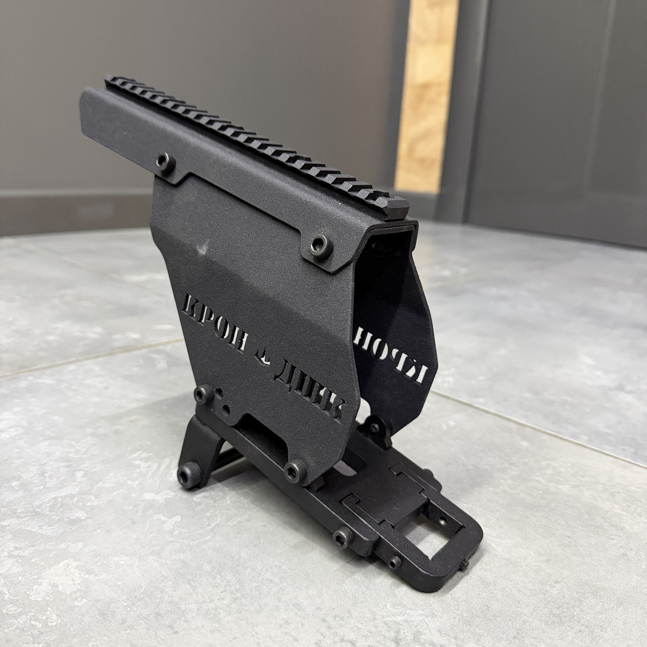 Кронштейн КРОН ДШК, планка Picatinny под прицел, оптику фото 5