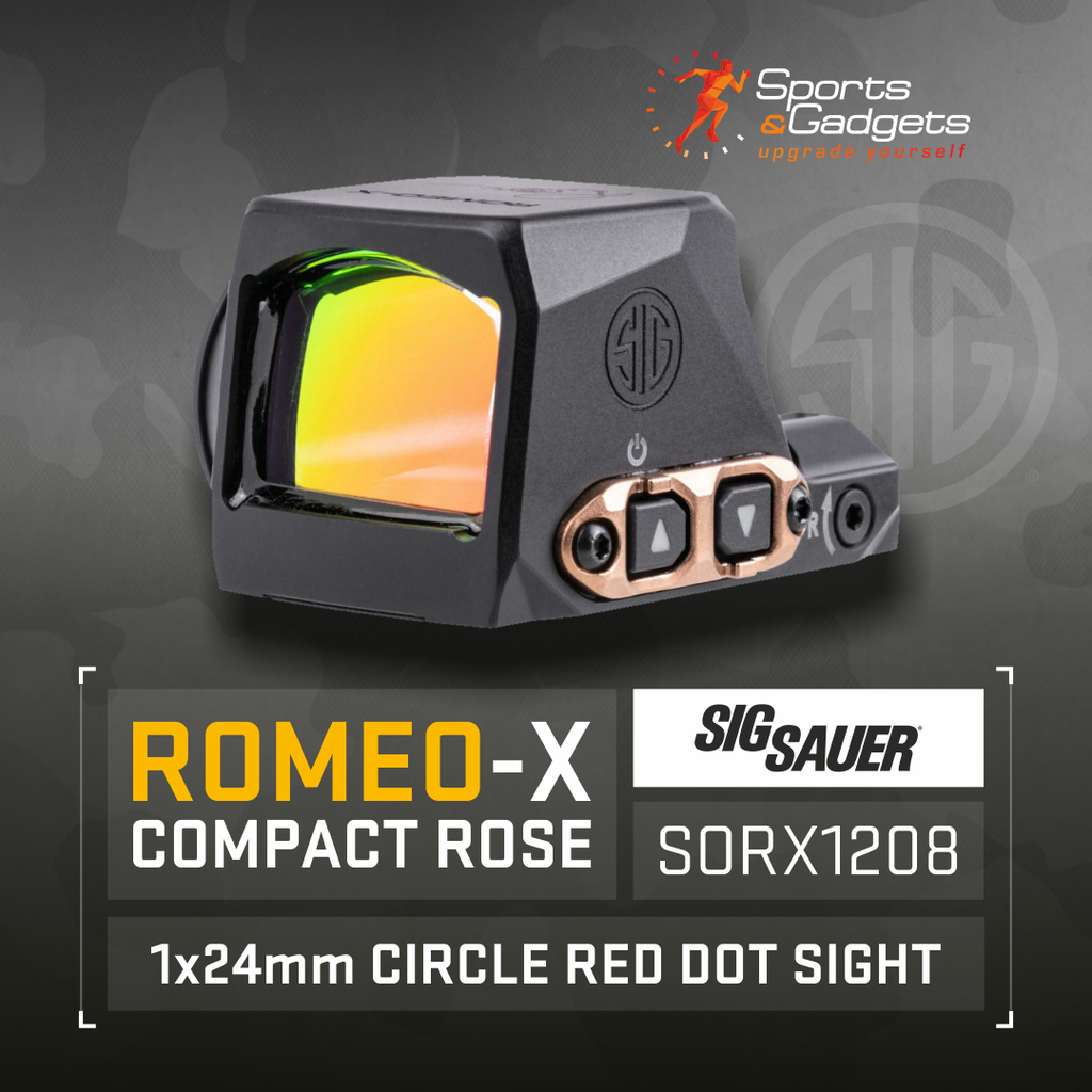 Приціл коліматорний Sig Optics ROMEO-X COMPACT FOOTPRINT, 2 MOA DOT&32 MOA CIRCLE, ROSE фото 1