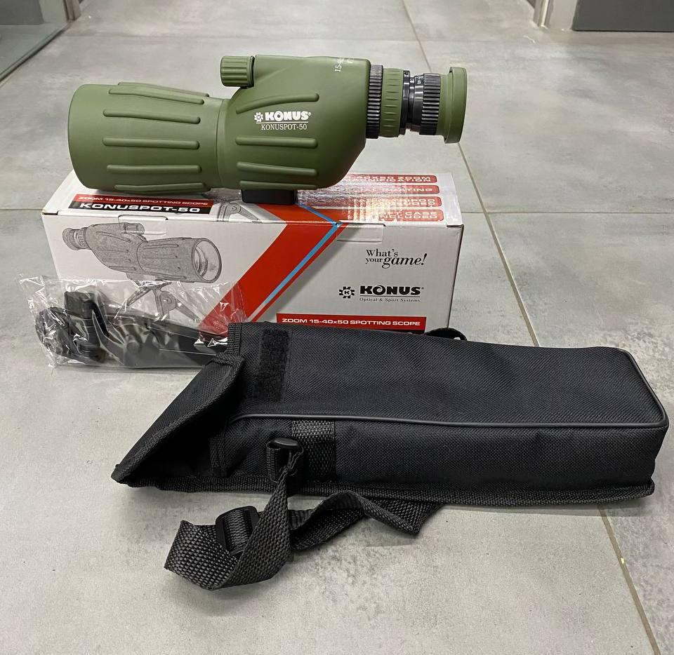 Подзорная труба KONUS KONUSPOT-50 15-40x50 со штативом в комплекте фото 2