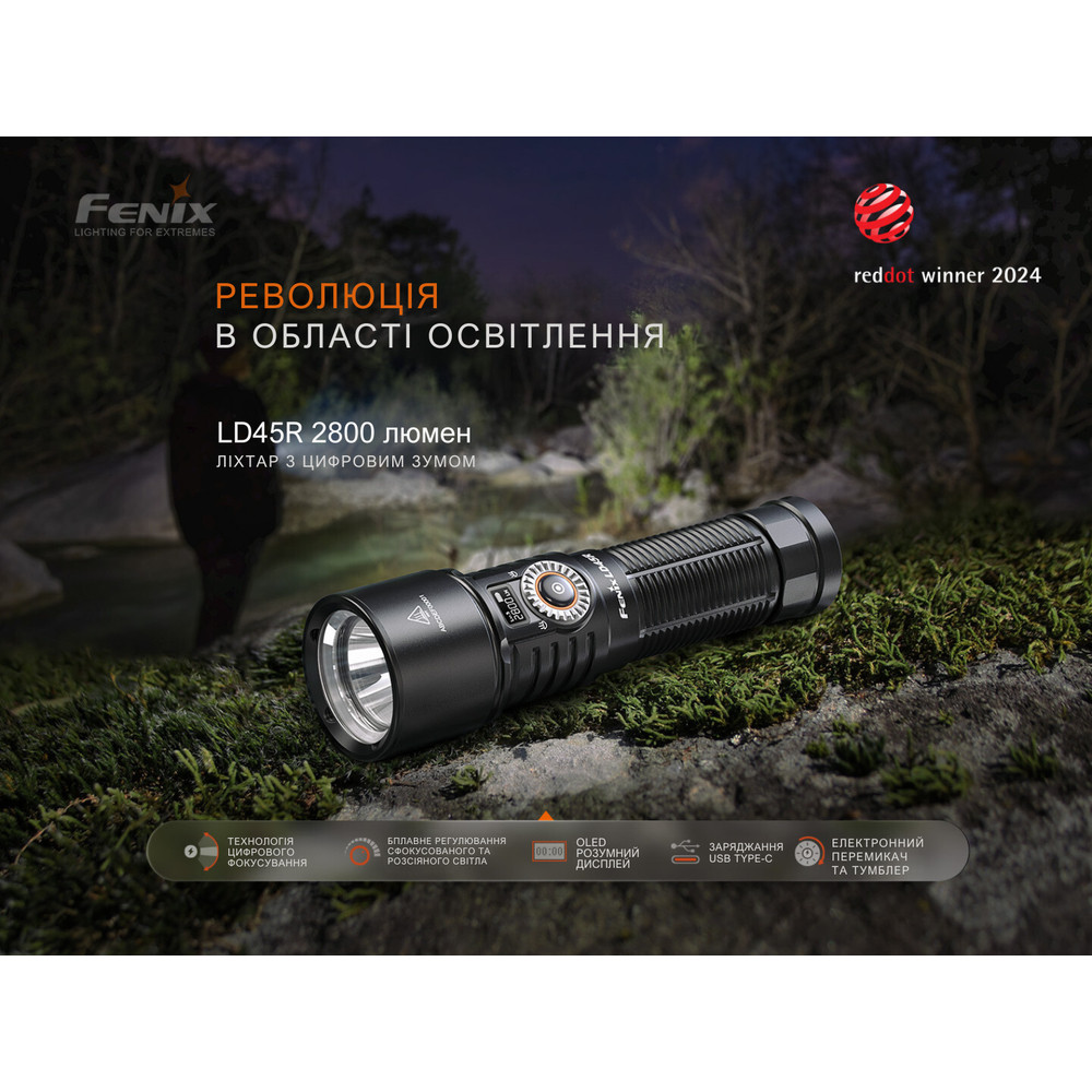 Ліхтар ручний Fenix LD45R фото 6