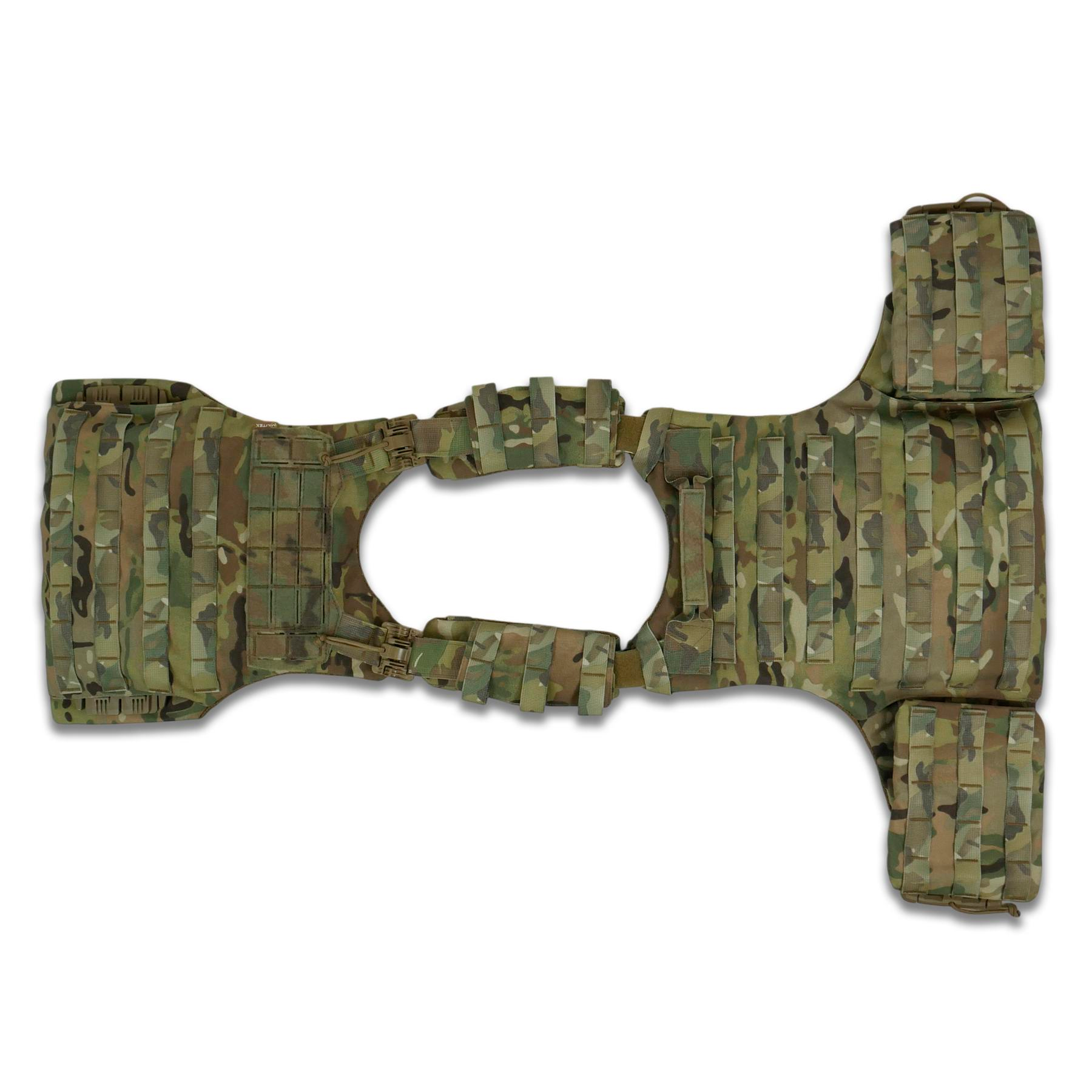 Бронежилет з збільшеною площею захисту Kiborg Modular X-1 (L) — Мультикам фото 2