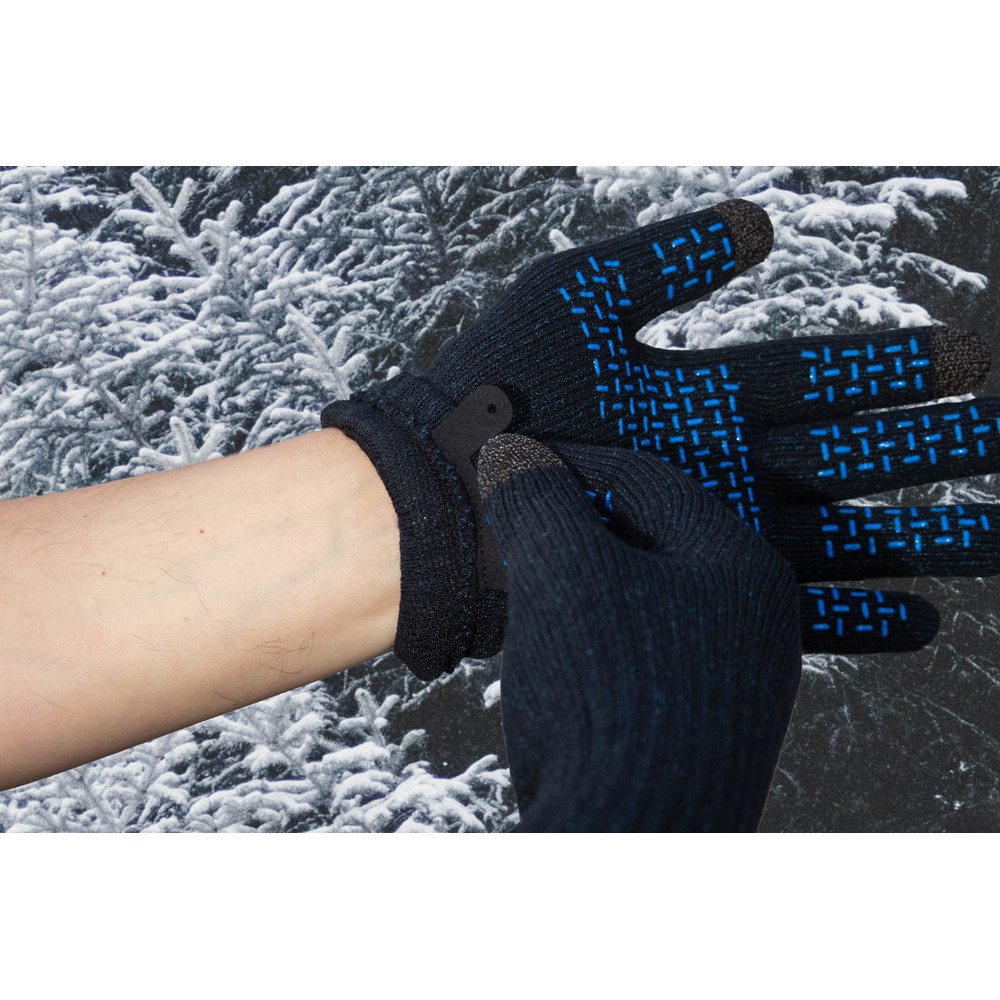 Рукавички водонепроникні Dexshell ThermFit 3.0 Gloves, темно-блакитні, розмір L фото 3