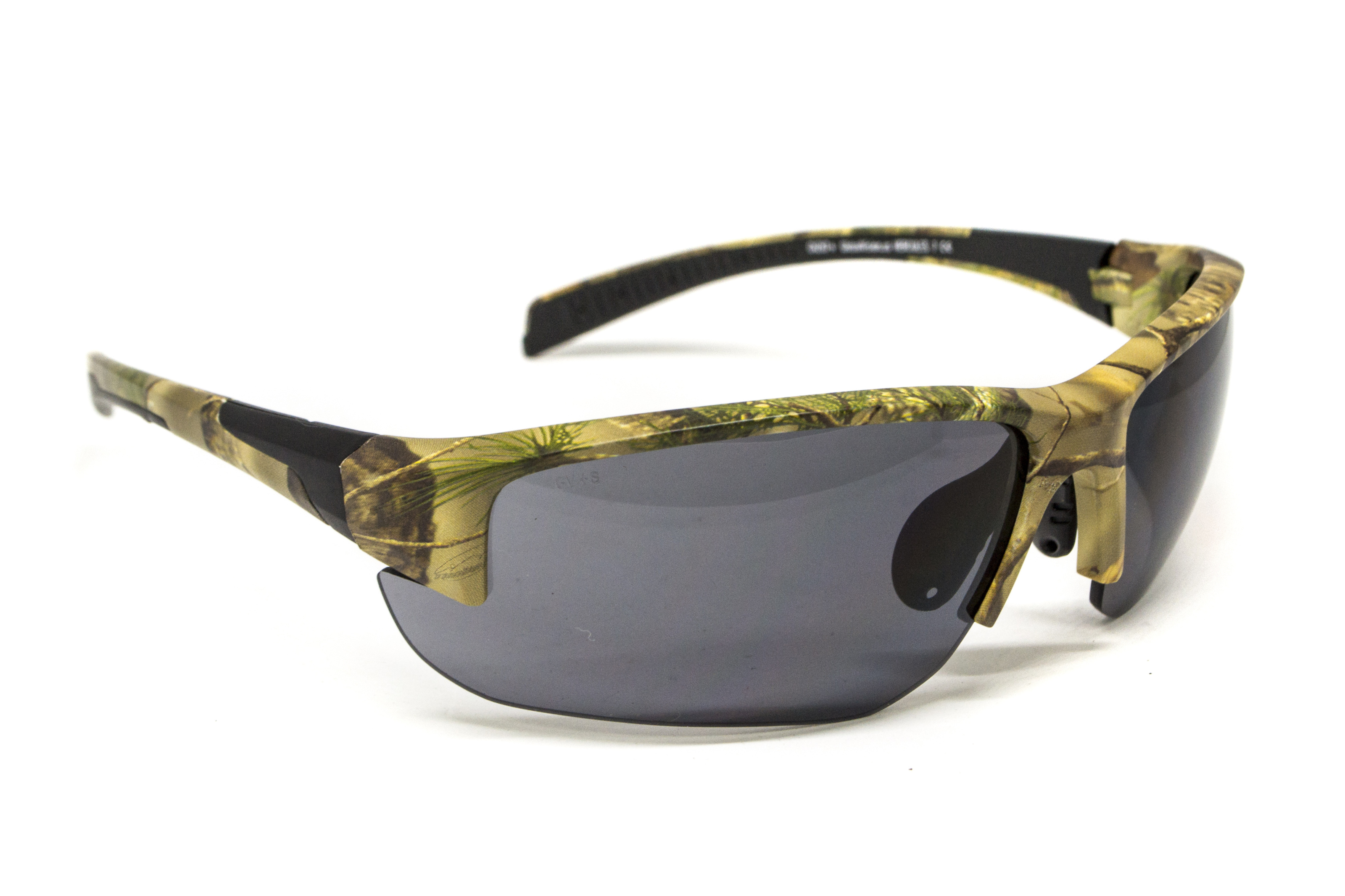 Очки защитные Global Vision Hercules-7 Forest Camo (gray), серые в камуфлированной оправе фото 4