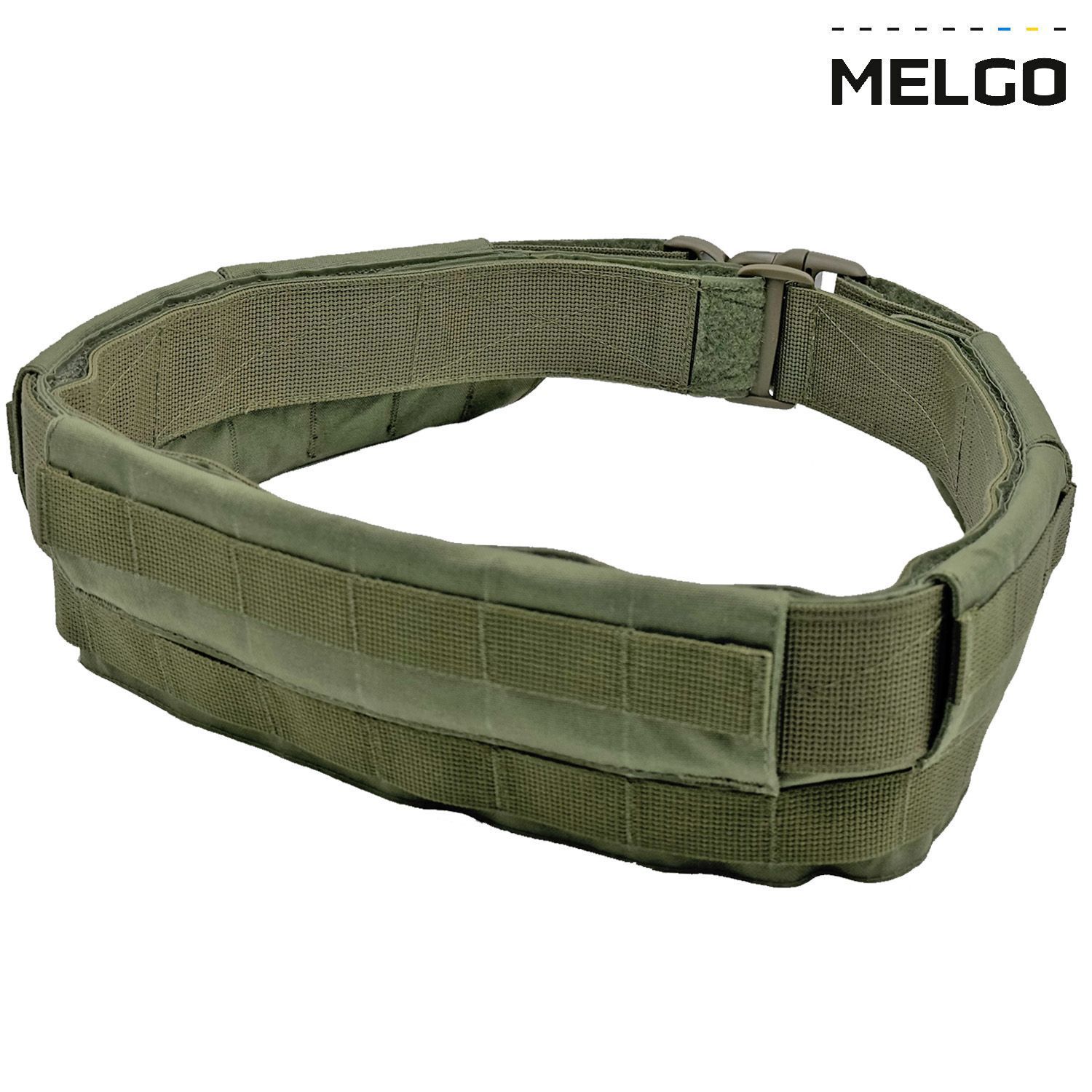Пояс тактичний розвантажувальний швидкозйомний Олива Cordura M MELGO фото 4