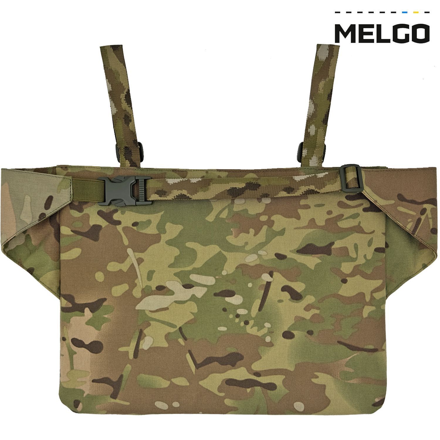Каремат для сидіння односекційне 40 см *30 см *12 мм Мультикам Cordura 1000 D MELGO фото 1