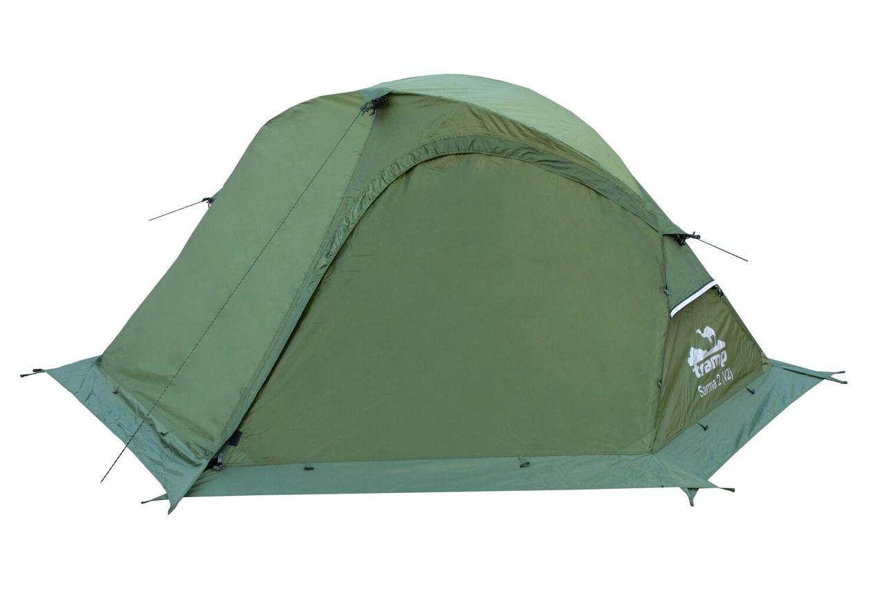 Палатка Tramp Sarma 2 (V2) зеленая (TRT-030-green) фото 4