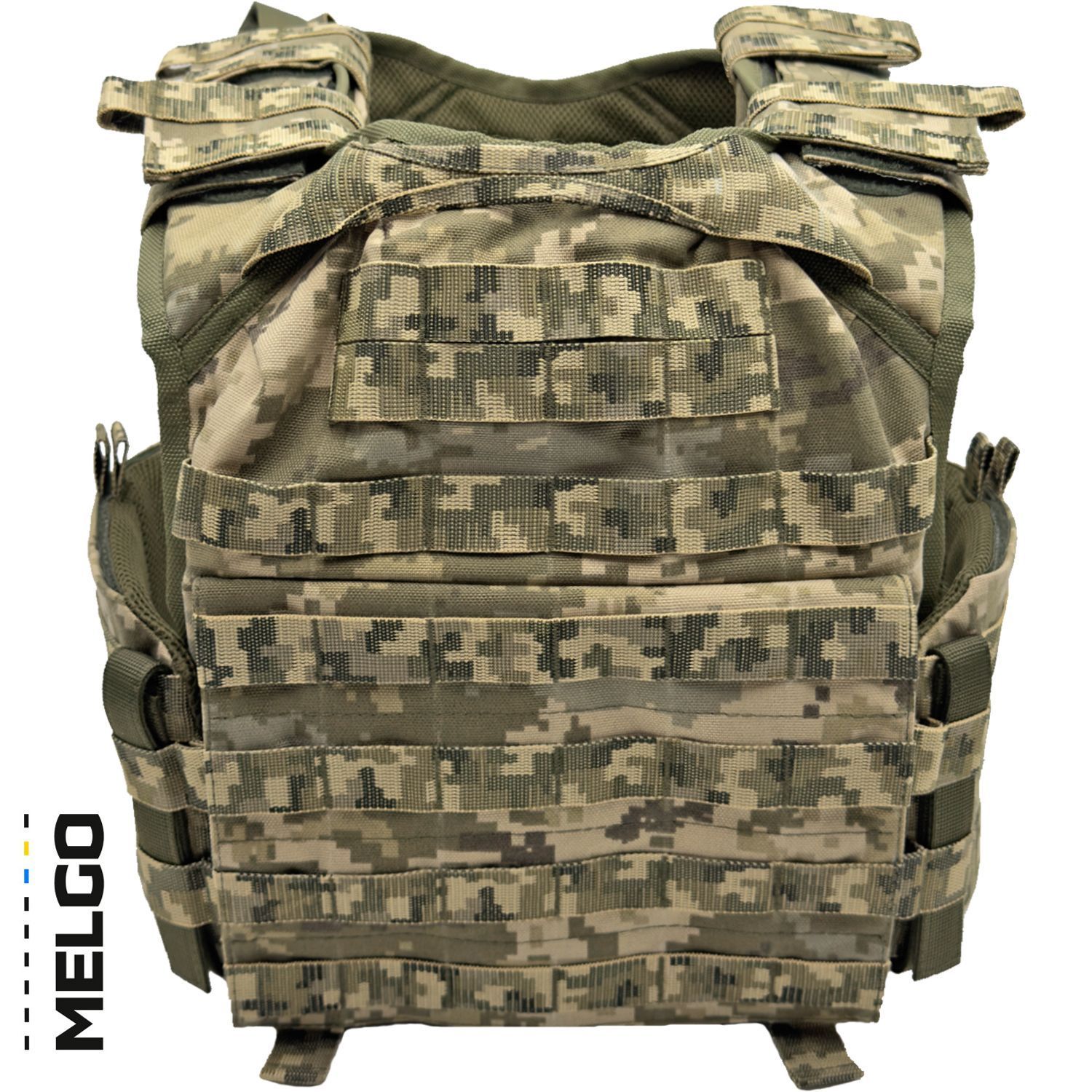 Плитоноска Gen3.PRO з панеллю під магазини Піксель ММ-14 Cordura 1000 D MELGO фото 5