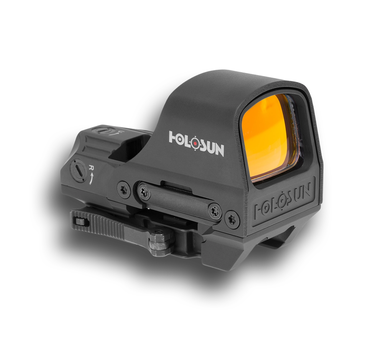 Приціл коліматорний Holosun HS510C червона точка 2 MOA з колом 65 MOA MRS Solar QD фото 1