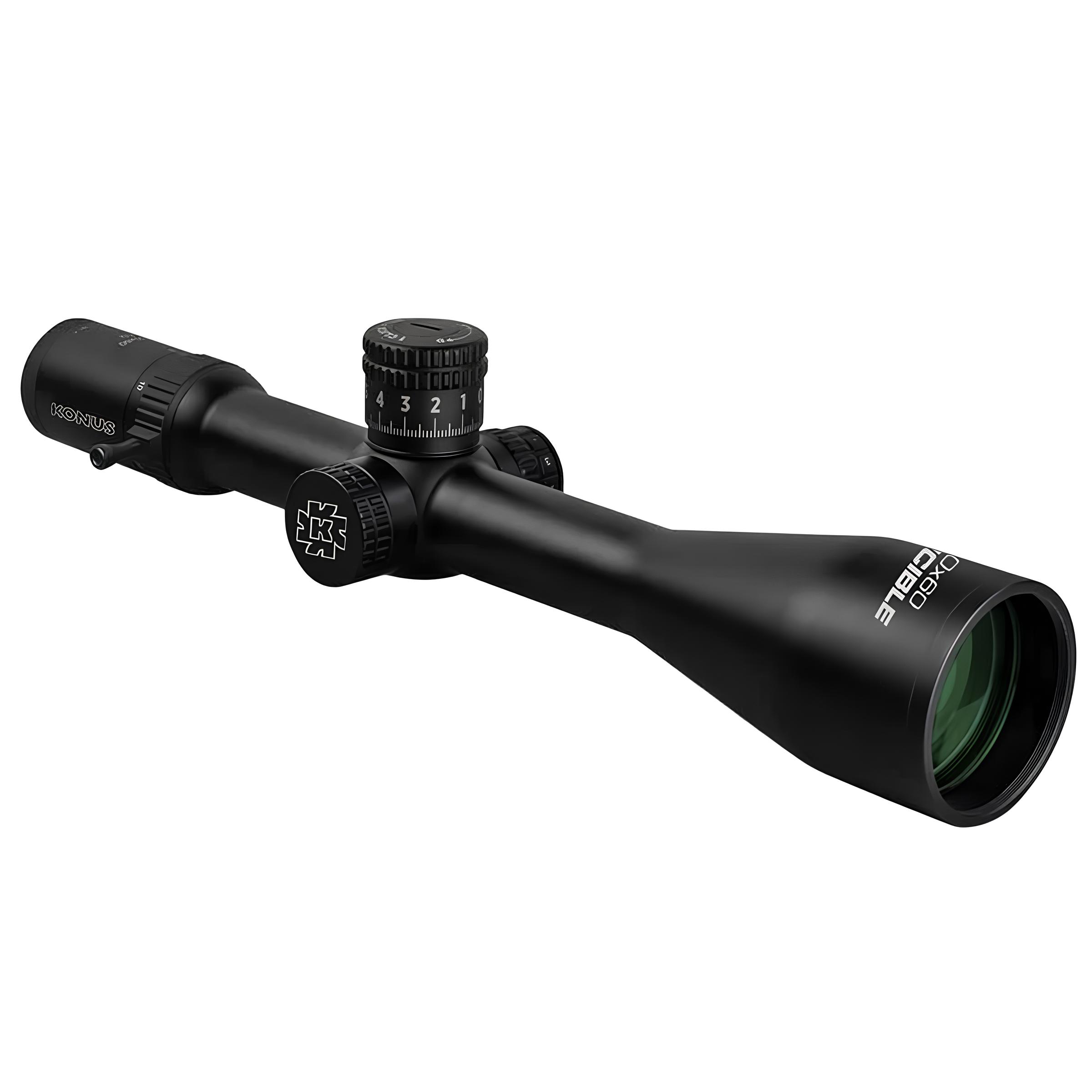 Оптичний приціл KONUS INVINCIBLE 5-50x60 ED Fine Crosshair IR фото 1
