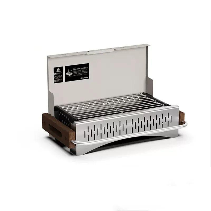 Портативний гриль для стільниці Naturehike CNK2300CJ010, металік фото 1