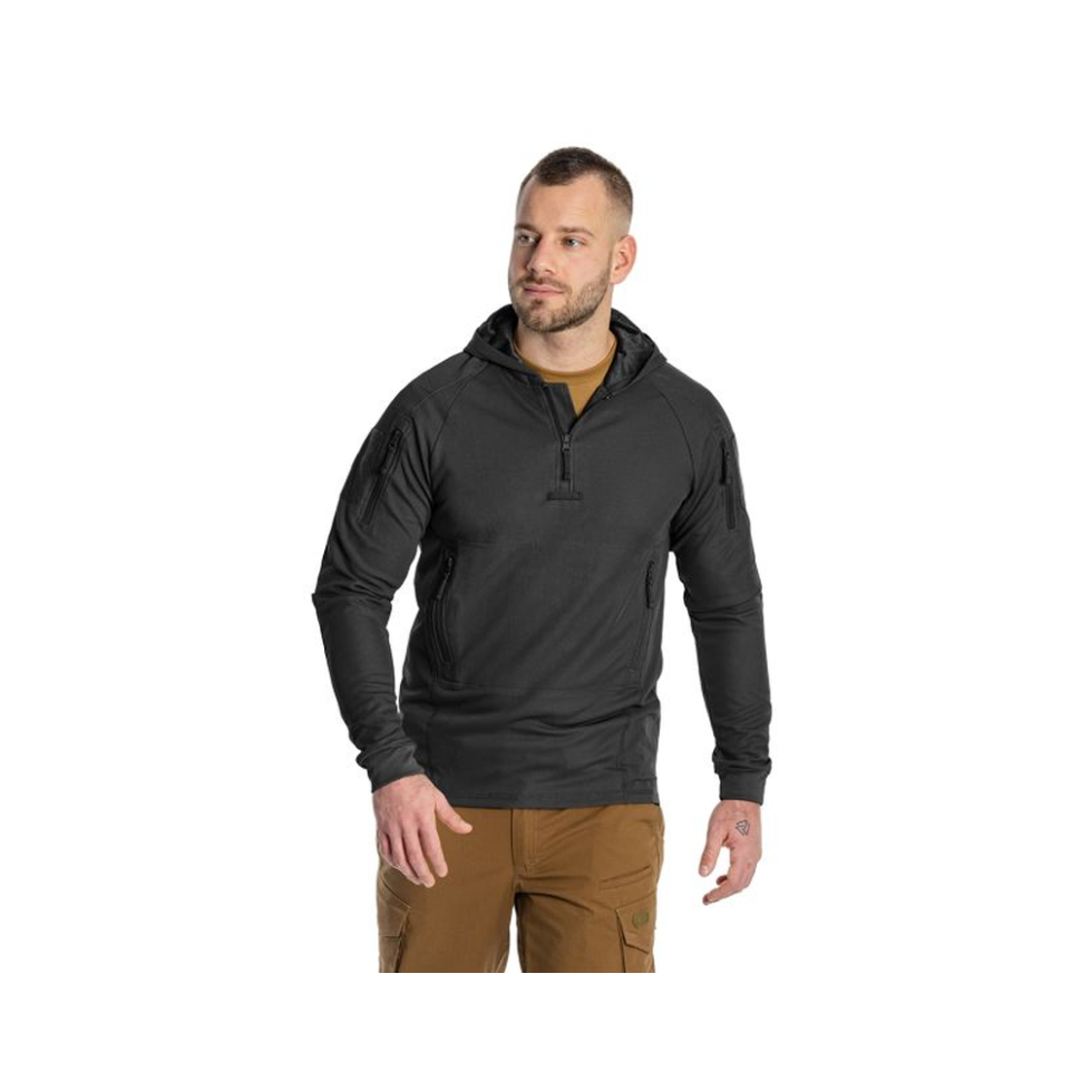Кофта тактична Helikon-Tex RANGE HOODIE - TopCool, чорний, розмір M фото 7