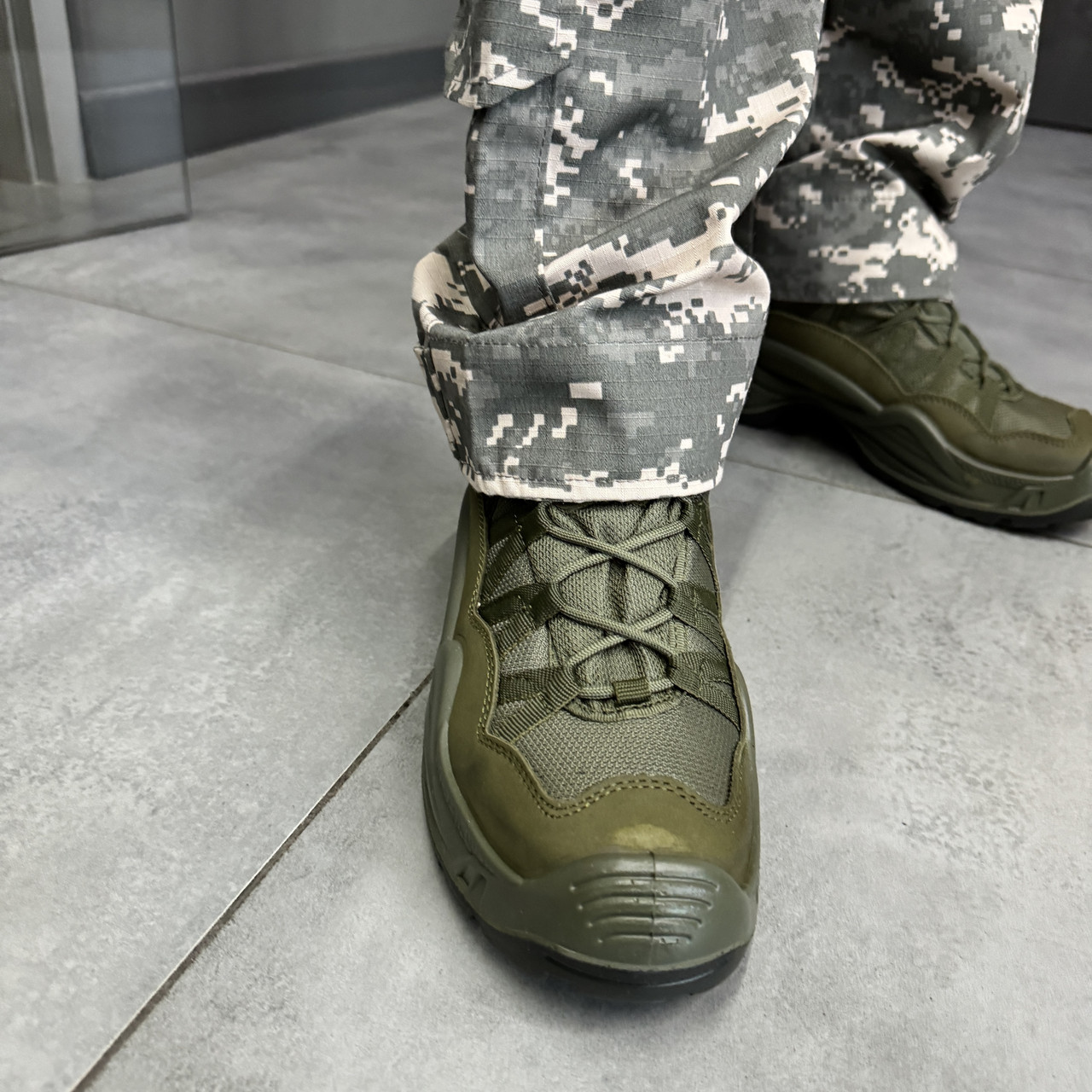 Брюки тактические Combat с пазами под наколенники, поликоттон, пиксель НАТО, размер XL, штаны для военных фото 3