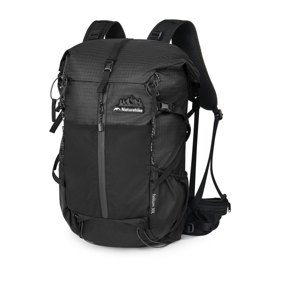 Рюкзак туристичний Naturehike CNK2300016, 30+5 л, чорний фото 1