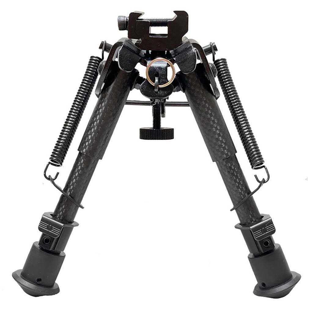 Сошки з перехідником Buvele Carbon Bipod на антабку (висота 15.2 - 22.9 см) на Weaver/Picatinny Z8.6.20.006 фото 1