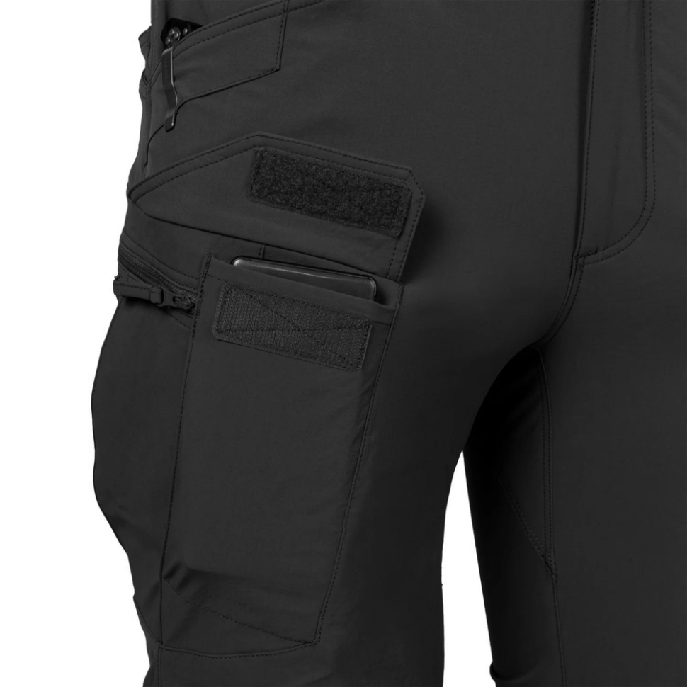 Брюки тактические Helikon-Tex OTP (Outdoor Tactical Pants) - VersaStretch - Black, размер XXL фото 7