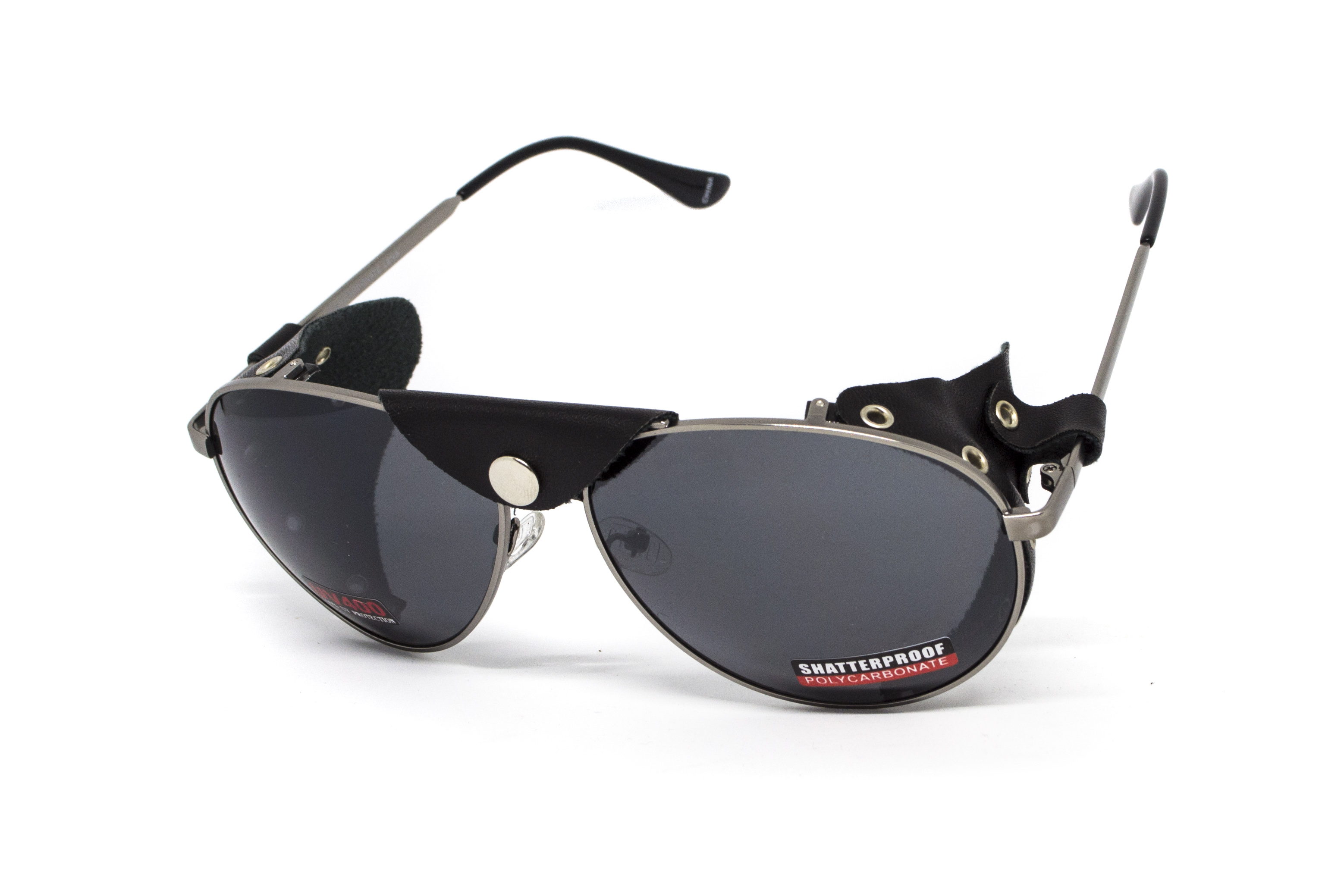 Очки защитные Global Vision Aviator-3  (gray), серые съёмным уплотнителем из синтетитечской 