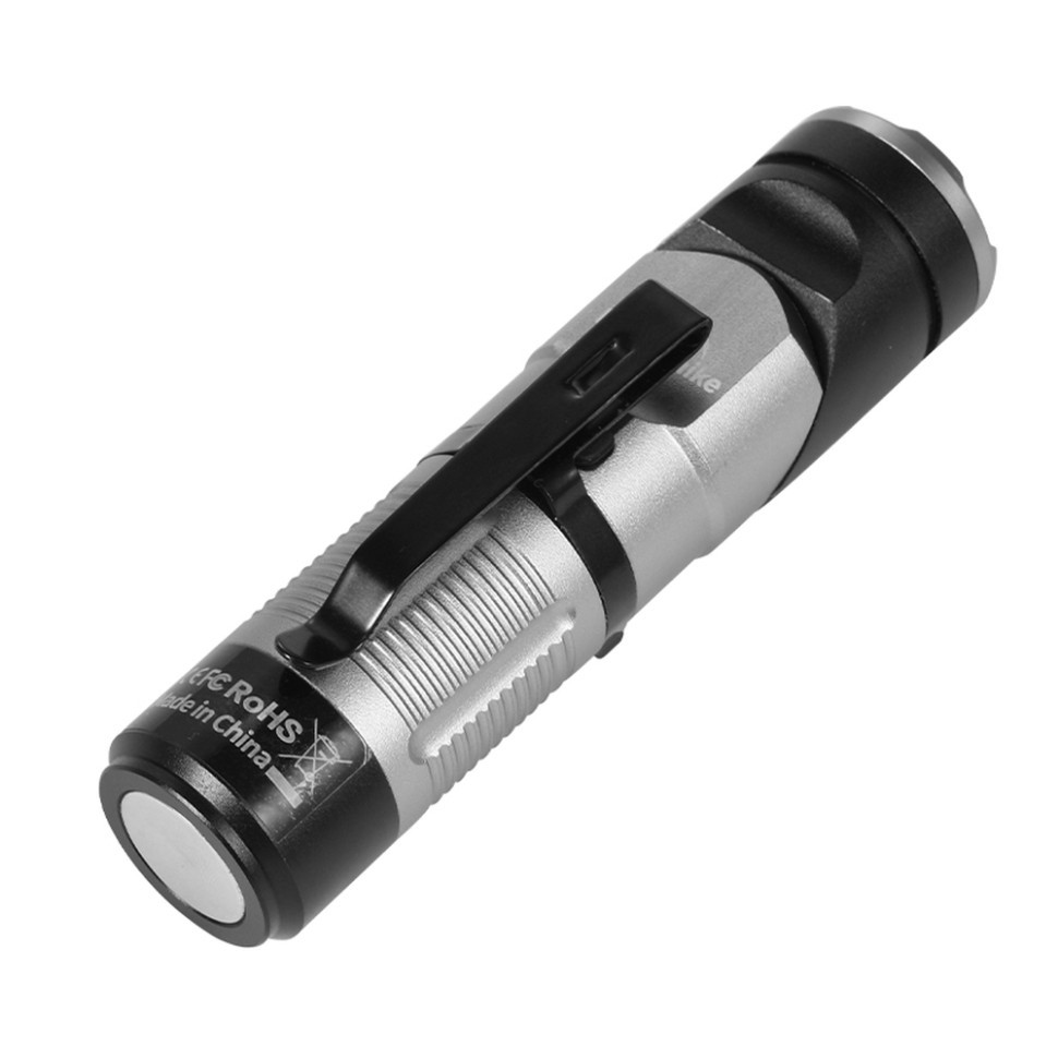 Ліхтар із кліпсою Naturehike CNK2450ZM013, чорно-сірий фото 2