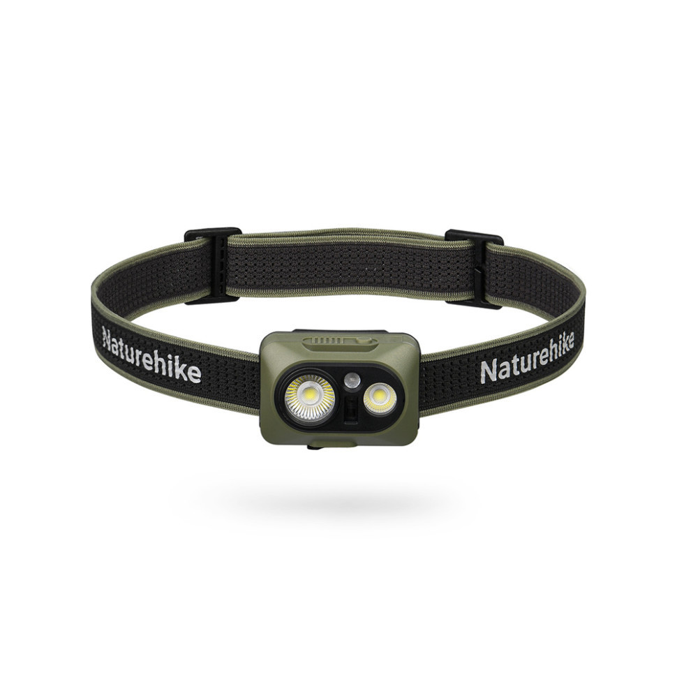 Ліхтар налобний Naturehike CNK2450ZM010, зелений фото 1