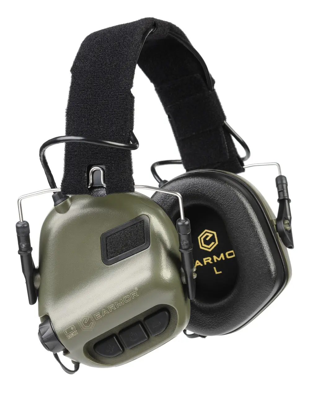 Навушники тактичні активні Earmor M31 Олива фото 1